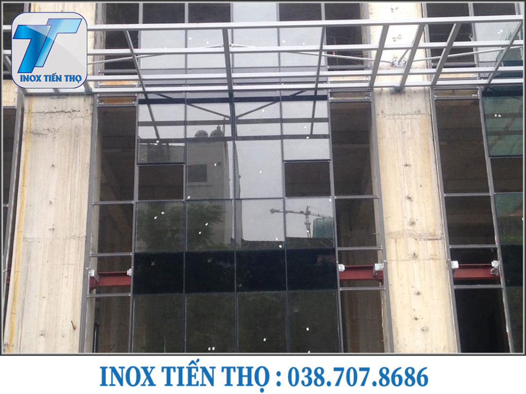 Mái sảnh inox ở Hà Nội giá rẻ, giá tốt #1 - inox Tiến Thọ